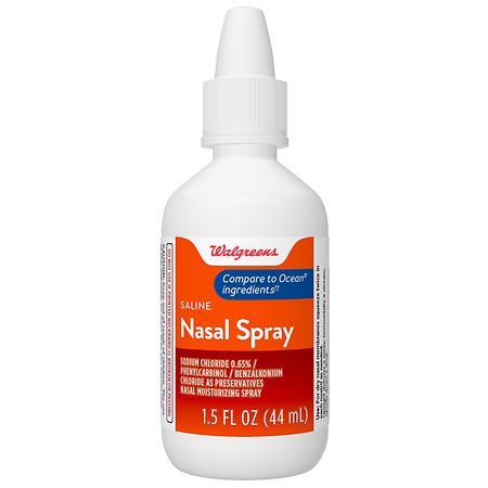 Walgreens Saline Nasal Moisturizing Spray