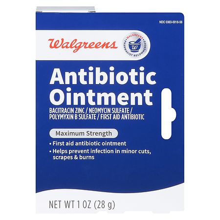 Walgreens Maximum Strength Antibiotic Ointment