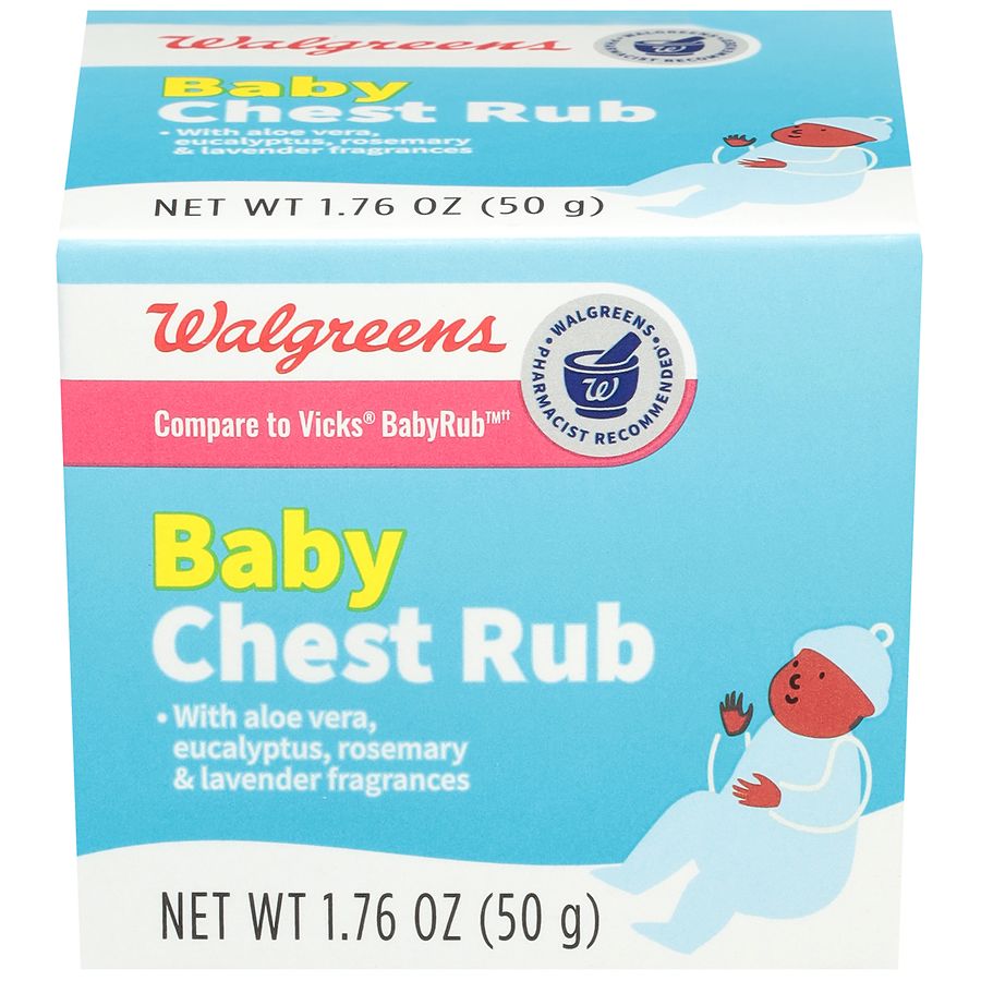 Walgreens Baby Chest Rub Soothing Ointment