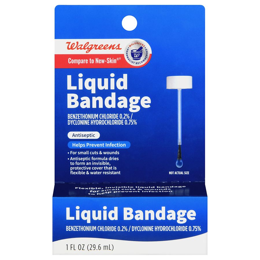 Walgreens Liquid Bandage
