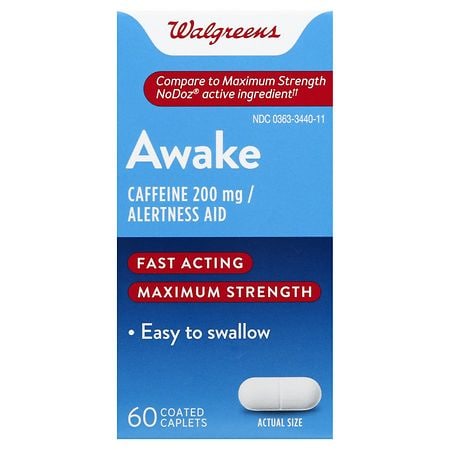 Walgreens Awake Alertness Aid Caplets