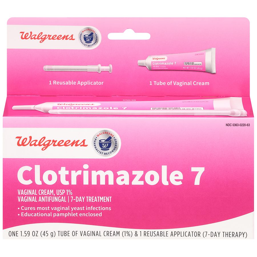 Walgreens Clotrimazole Vaginal Cream