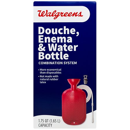 Graag gedaan Durven Maken Walgreens Combination Douche, Enema and Water Bottle System | Walgreens