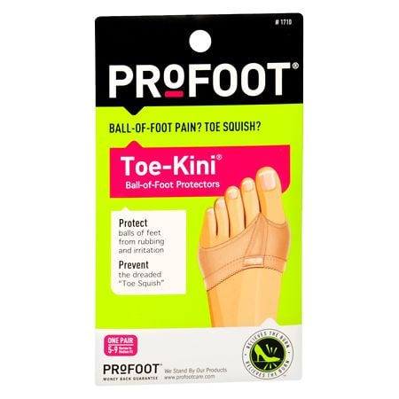 ProFoot Toe-Kini Ball-of-Foot Protectors 5-9