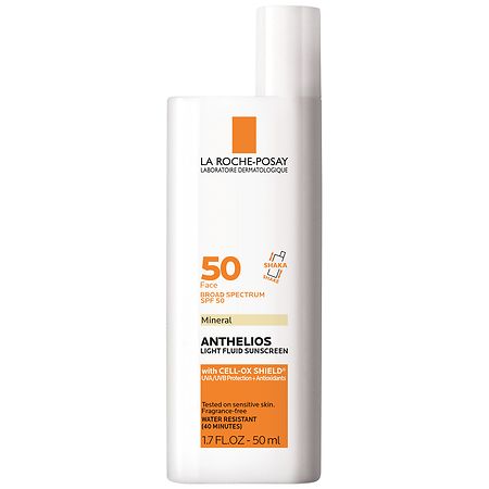 La Roche-Posay Anthelios Mineral Ultra Light Fluid Sunscreen for Face SPF 50