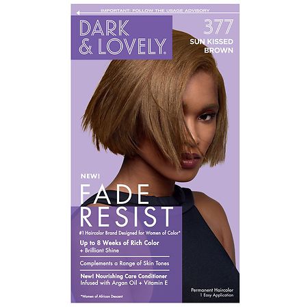 SoftSheen-Carson Dark and Lovely Fade Resist Conditioning Hair Color 377 Sunkissed Brown