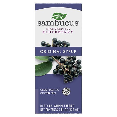 Nature's Way Sambucus Elderberry Original Syrup Berry