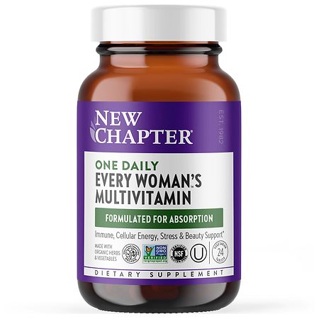 New Chapter Every Woman's One Daily, Women's Multivitamin, Tablets