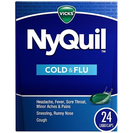 Vicks Nyquil Cold & Flu LiquiCaps
