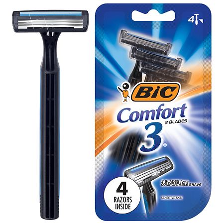 UPC 070330711952 product image for BIC Comfort 3, Men's Disposable Razors - 4.0 ea | upcitemdb.com