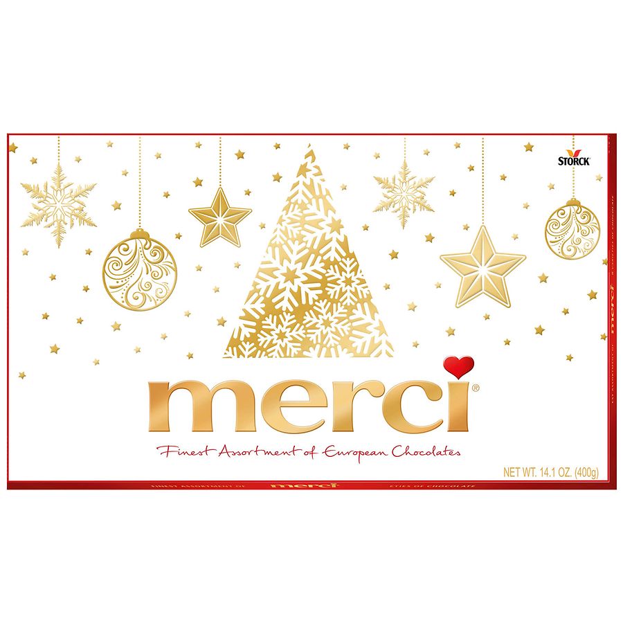 MERCI♡ Merci Holiday Finest Assorted European Chocolate Gift Candy