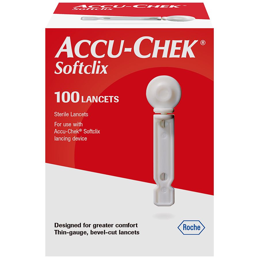 Accu-Chek FastClix Glucose Monitor Kit for Diabetic Blood Sugar Testing:  Guide Me Meter, FastClix Lancing Device & 108 Lancets, 100 Guide Test  Strips, and Control Solution (Packaging May Vary) 