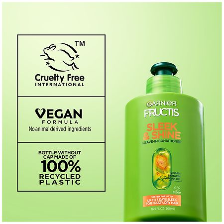 Garnier Fructis Sleek & Shine Intense Smooth Leave-In Conditioner |  Walgreens
