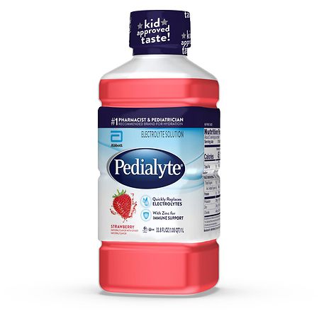 Pedialyte Electrolyte Solution Strawberry