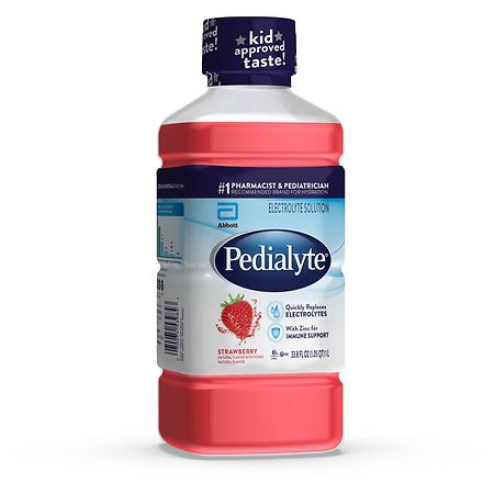 Pedialyte Electrolyte Solution Strawberry