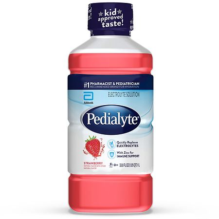Pedialyte Electrolyte Solution Strawberry