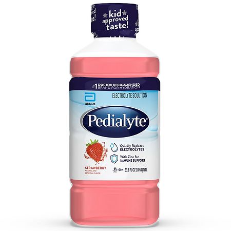 Pedialyte Electrolyte Solution Strawberry