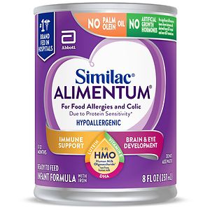 Image of Similac Alimentum with 2-FL HMO Ready to Feed Baby Formula - 8 fl oz Each/6ct