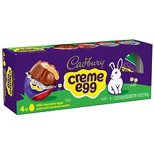 Cadbury Creme Eggs, Easter Candy Milk Chocolate with Soft Fondant ...