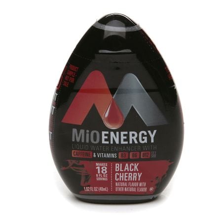 MiO Energy Liquid Water Enhancer Black Cherry