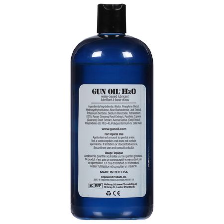 Gun Oil H2O Water Based Lubricant Unscented