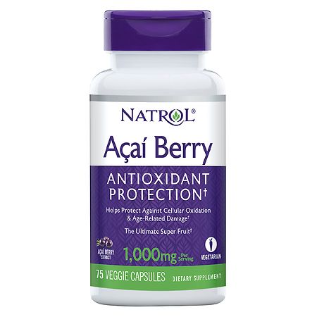 Natrol Acai Berry Antioxidant Protection Supplement 1,000 mg