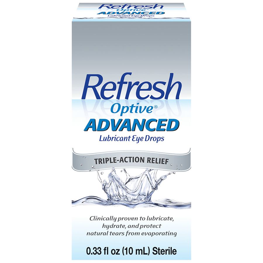 Refresh Triple-Action Relief Advanced Lubricant Eye Drops