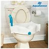AquaSense 3-Way Raised Toilet Seat, 4 Inch White-1