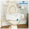 AquaSense 3-Way Raised Toilet Seat, 4 Inch White-2