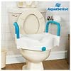 AquaSense 3-Way Raised Toilet Seat, 4 Inch White-3