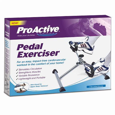 ProActive Compact and Portable Stationary Pedal Exerciser