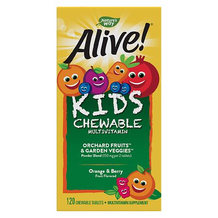 Alive! Kids Chewable Multi Vitamin