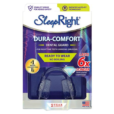 SleepRight No-Boil Dura-Comfort Dental Guard