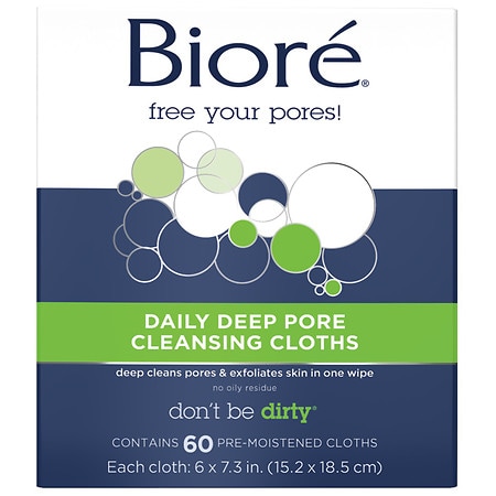 Biore Daily Facial Cleansing Cloths