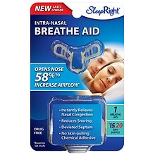 SleepRight Intra-Nasal Breathe Aid | Walgreens