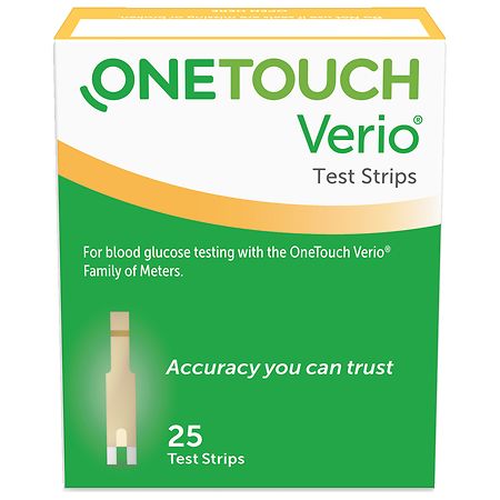 OneTouch Diabetic Test Strips for Blood Sugar Monitor