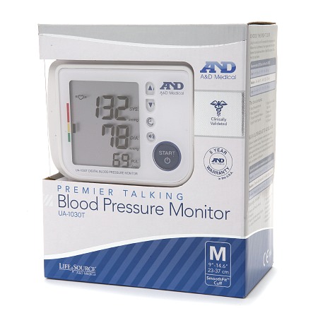 lifesource talking blood pressure monitor