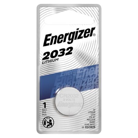 Energizer Watch Electronic 2032 Batteries, 3V Lithium Coin 2032