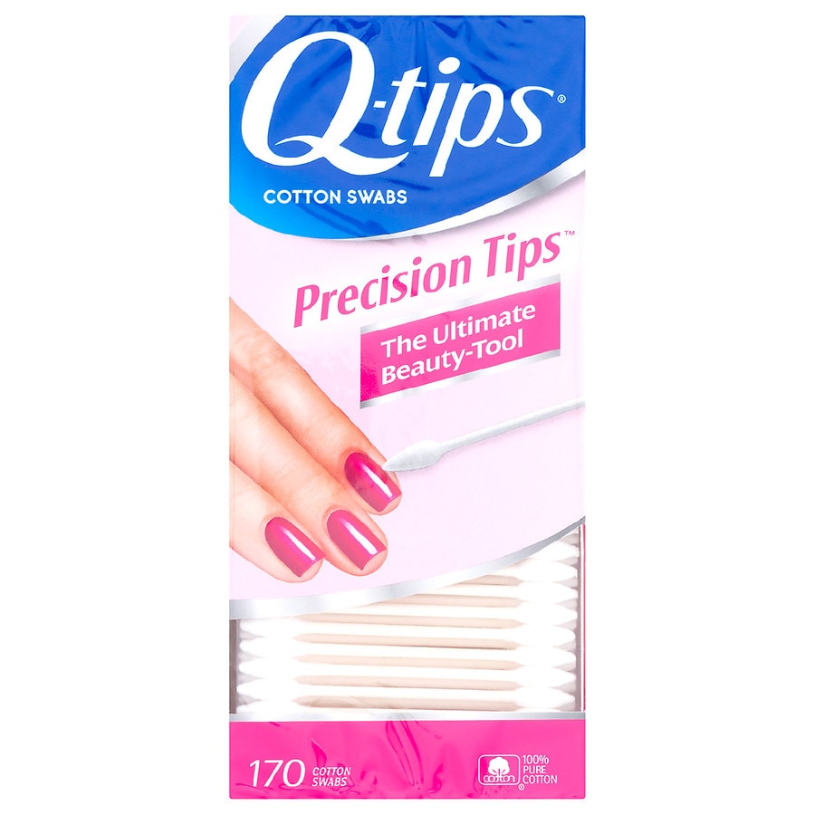 Q-tips Cotton Swabs - Travel Q-tips for Beauty, Makeup, Nails