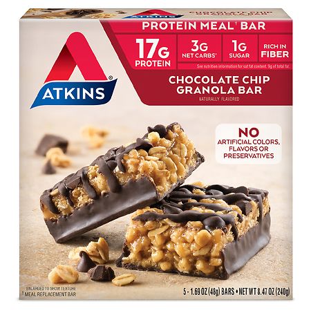 Atkins Advantage Meal Bar Chocolate Chip