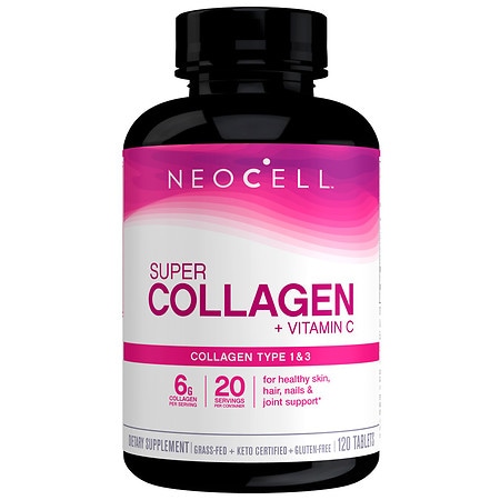 NeoCell Super Collagen + Vitamin C, Types 1 & 3 Grass-Fed Collagen