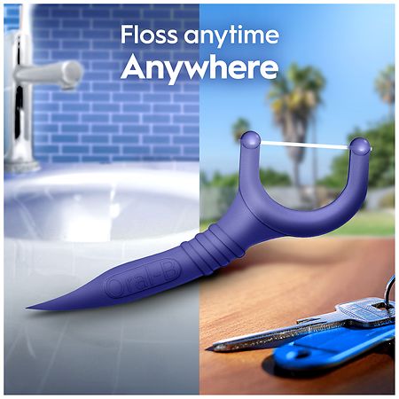 Oral-B Dental Floss Picks Arctic Peppermint Oil | Walgreens