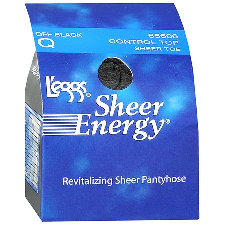 UPC 074200656060 product image for L'eggs Sheer Energy Revitalizing Sheer Pantyhose, Sheer Toe, Control Top - Size  | upcitemdb.com