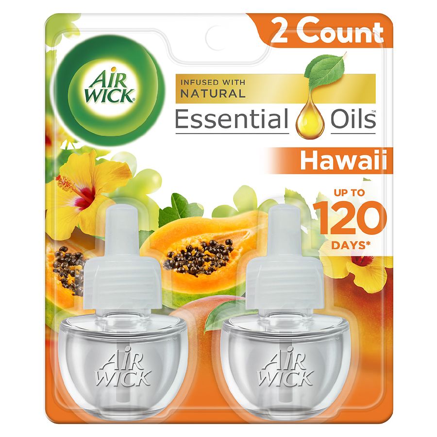 Air Wick Scented Oil Plug In Air Freshener Warmer, 2 Count