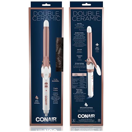 Conair Double Ceramic Curling Iron 3/4"
