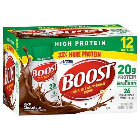 Boost High Protein Complete Nutritional Drink Chocolate Sensation