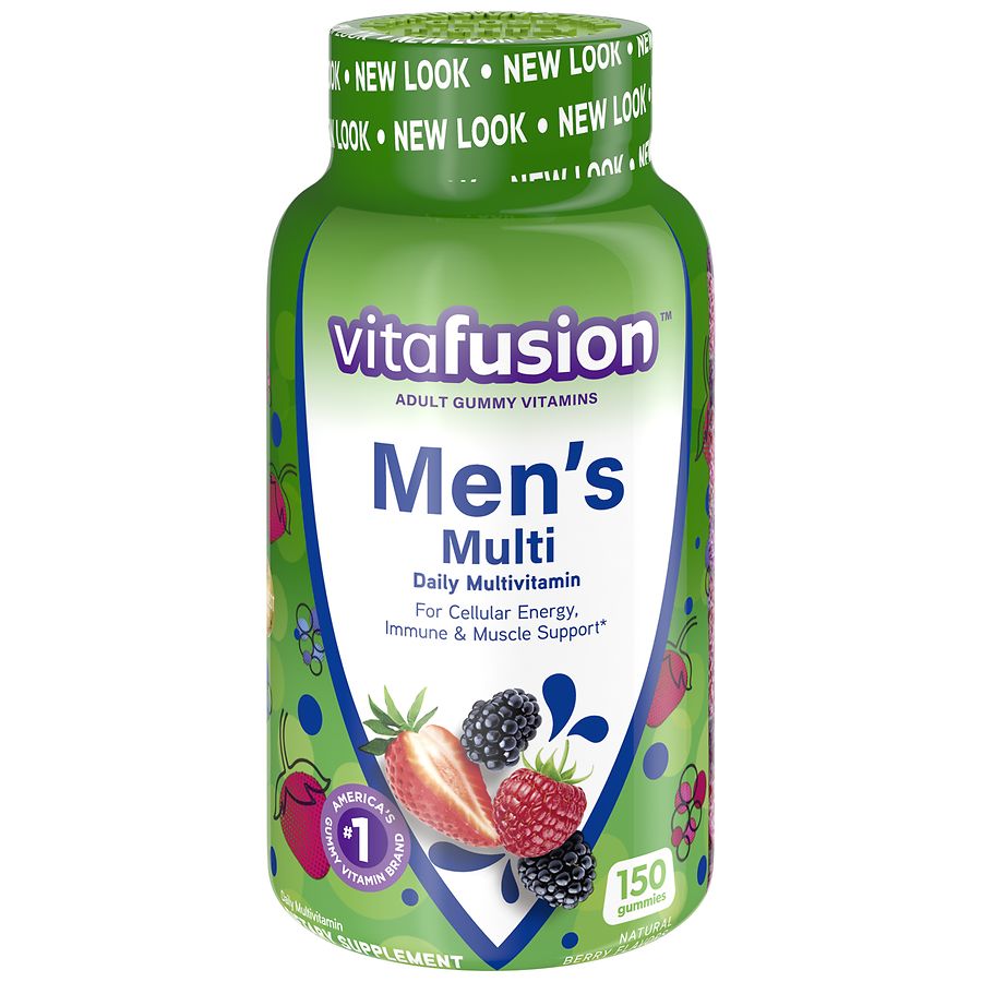 Vitafusion Men's Gummy Vitamins Berry