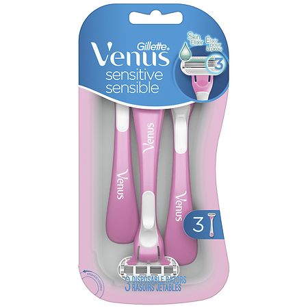 Gillette Venus Sensitive Women's Disposable Razor