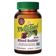 MegaFood Blood Builder Iron Supplement | Walgreens