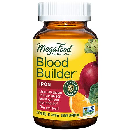 MegaFood Blood Builder Iron Supplement